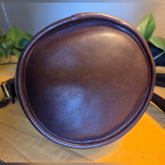 Vintage COACH Mahogany Maggie Duffle 9019 ☆ Made In 1997 ☆ - Picture 6 of 9